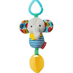 Skip Hop - Bandana Buddies Chime &amp; Teether Stroller Toy, Elefante.