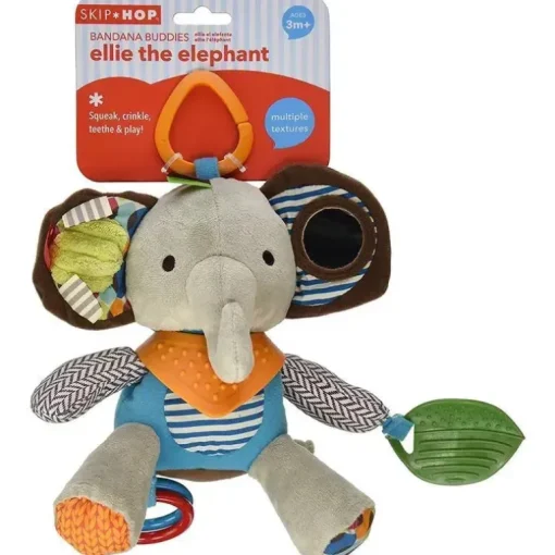 Skip Hop - Bandana Buddies Carrinho de Brinquedo, Elefante