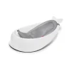Skip Hop - Banheira para bebê, banheira inteligente de 3 estágios, conjunto essencial para banho de bebê Moby, White e Moby, cinza