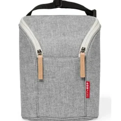 Skip Hop - Bolsa Dupla Garrafa Grab &amp; Go, Cinza Melange