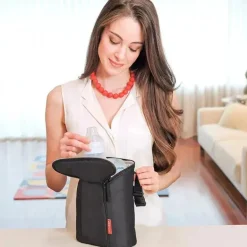Skip Hop - Bolsa Dupla Garrafa Grab &amp; Go, Preta