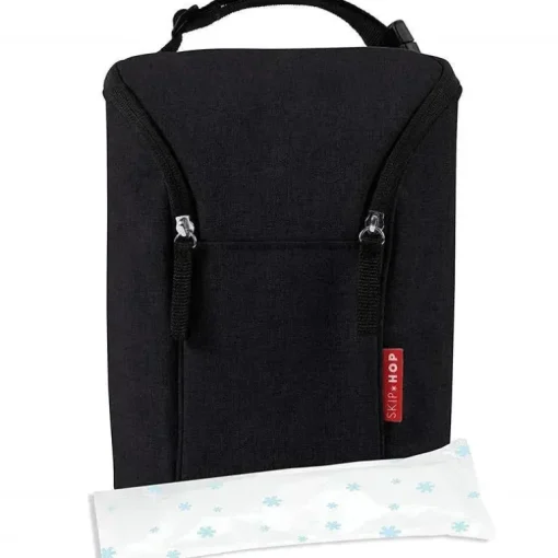 Skip Hop - Bolsa Dupla Garrafa Grab &amp; Go, Preta