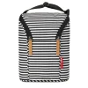 Skip Hop - Bolsa dupla para garrafa Grab &amp; Go, listra preta/branca