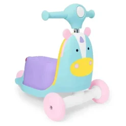 Skip Hop - brinquedo 3 em 1 do zoológico, unicórnio