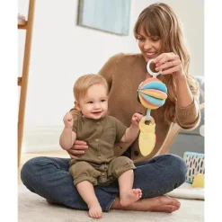 Skip Hop - brinquedo 3 em 1 para atividades para bebês e carrinho de mordedor, inspirado em Montessori