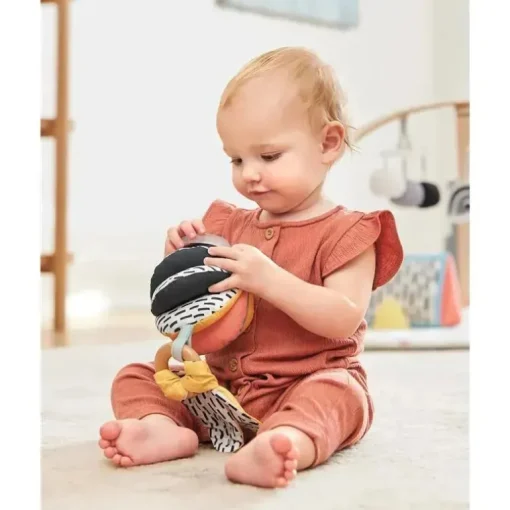 Skip Hop - brinquedo 3 em 1 para atividades para bebês e carrinho de mordedor, inspirado em Montessori