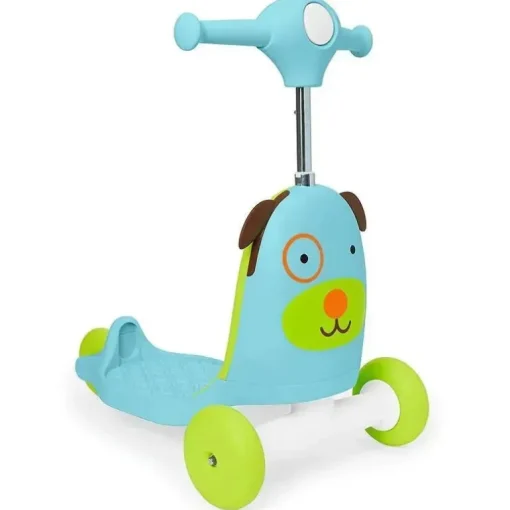 Skip Hop - brinquedo 3 em 1 do zoológico, cachorro