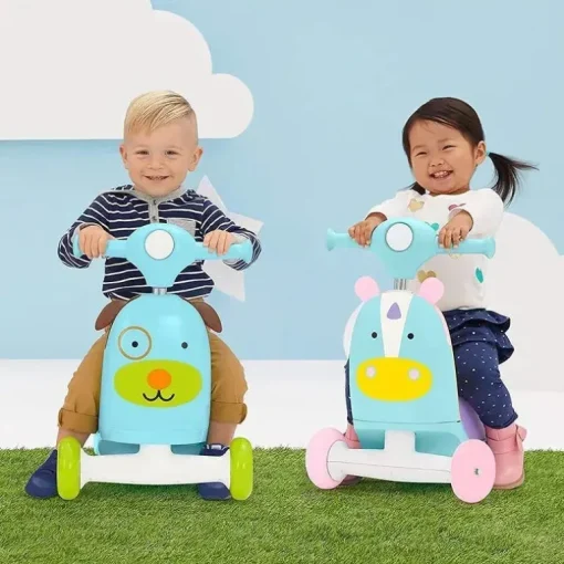 Skip Hop - brinquedo 3 em 1 do zoológico, unicórnio
