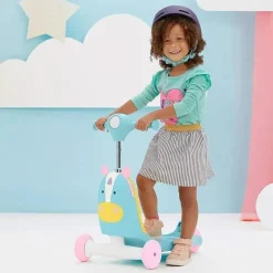 Skip Hop - brinquedo 3 em 1 do zoológico, unicórnio