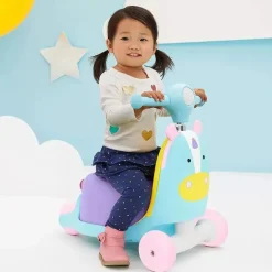 Skip Hop - brinquedo 3 em 1 do zoológico, unicórnio