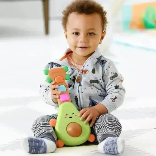 Skip Hop - Brinquedo musical para bebês - Guitarra Farmstand Rock-A-Mole