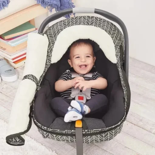 Skip Hop - Capa para assento de carro Stroll &amp; Go, pena cinza
