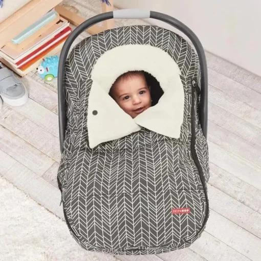 Skip Hop - Capa para assento de carro Stroll &amp; Go, pena cinza