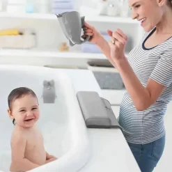Skip Hop - Capa para Bica de Banho para Bebê, Ajuste Universal, Moby, Cinza
