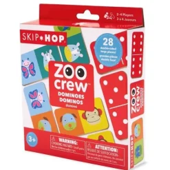 Skip Hop - Conjunto de dominós Zoo Crew