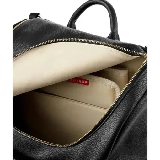 Skip Hop - Conjunto de Mochila de Fraldas 6 em 1 Evermore, Preto