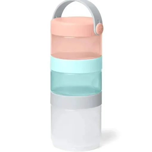 Skip Hop - Conjunto de recipientes Formula To Food, azul-petróleo e cinza