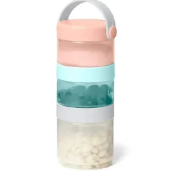 Skip Hop - Conjunto de recipientes Formula To Food, azul-petróleo e cinza