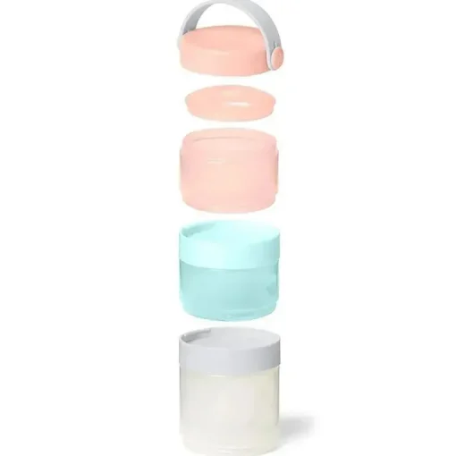 Skip Hop - Conjunto de recipientes Formula To Food, azul-petróleo e cinza