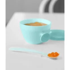 Skip Hop - Conjunto de refeições para alimentação de bebês, azul-petróleo e cinza