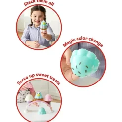 Skip Hop - Conjunto de Sorvetes Zoo Sweet Scoops