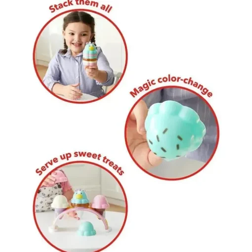 Skip Hop - Conjunto de Sorvetes Zoo Sweet Scoops