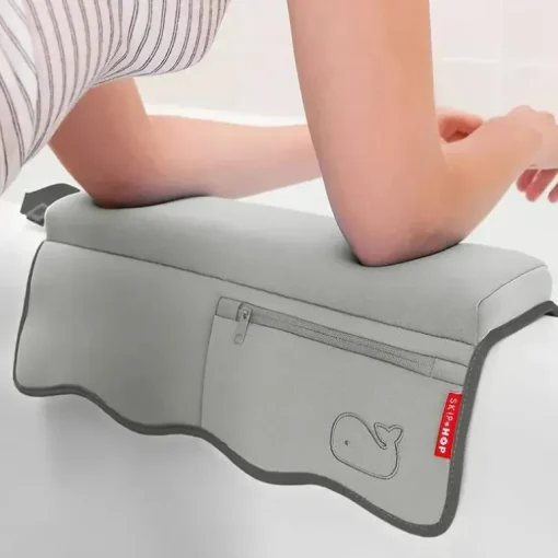 Skip Hop - Conjunto essencial de banho para bebê Moby, cinza 4 unidades