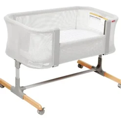 Skip Hop - Cozy-Up 2-em-1 Bedside Sleep &amp; Berço, Cinza