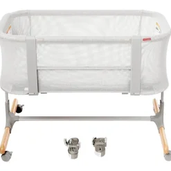 Skip Hop - Cozy-Up 2-em-1 Bedside Sleep &amp; Berço, Cinza