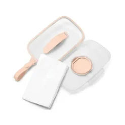Skip Hop - Estojo para lenços umedecidos Grab &amp; Go Snug Seal, Blush