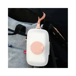 Skip Hop - Estojo para lenços umedecidos Grab &amp; Go Snug Seal, Blush