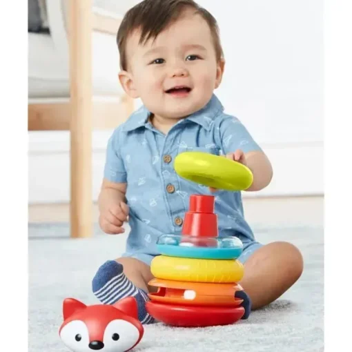 Skip Hop - Explorar e mais brinquedo de empilhar Fox
