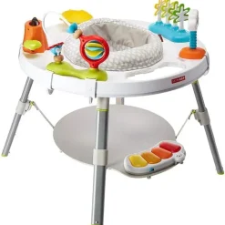 Skip Hop - Explore e muito mais Centro de atividades de 3 estágios Baby's View, branco