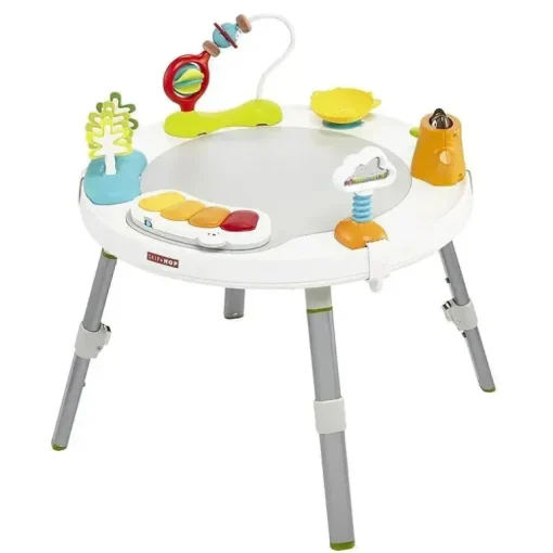 Skip Hop - Explore e muito mais Centro de atividades de 3 estágios Baby's View, branco