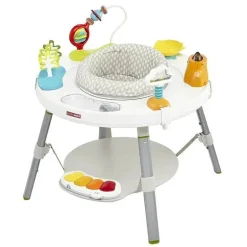 Skip Hop - Explore e muito mais Centro de atividades de 3 estágios Baby's View, branco
