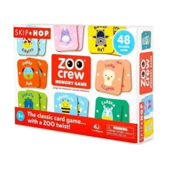 Skip Hop - Jogo da Memória para Crianças do Zoo Crew
