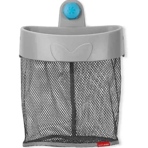 Skip Hop - Moby Organizador de Brinquedos de Banho Pendurado, Cinza
