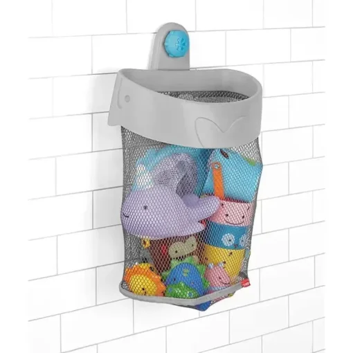 Skip Hop - Moby Organizador de Brinquedos de Banho Pendurado, Cinza