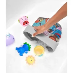 Skip Hop - Moby Organizador de Brinquedos de Banho Pendurado, Cinza