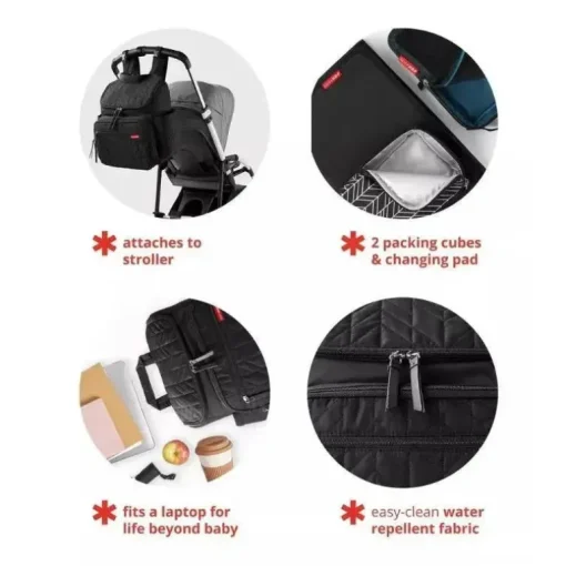 Skip Hop - Mochila de Fraldas Forma, Sage