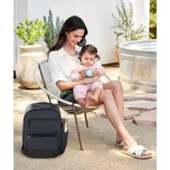 Skip Hop - Mochila Flex Sporty para Fraldas, Azul Marinho