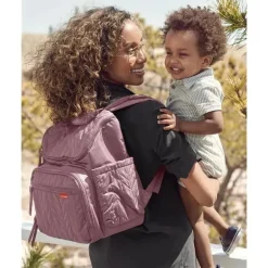 Skip Hop - Mochila Forma Fralda, Névoa Malva