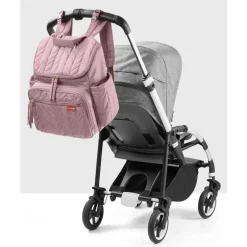 Skip Hop - Mochila Forma Fralda, Névoa Malva
