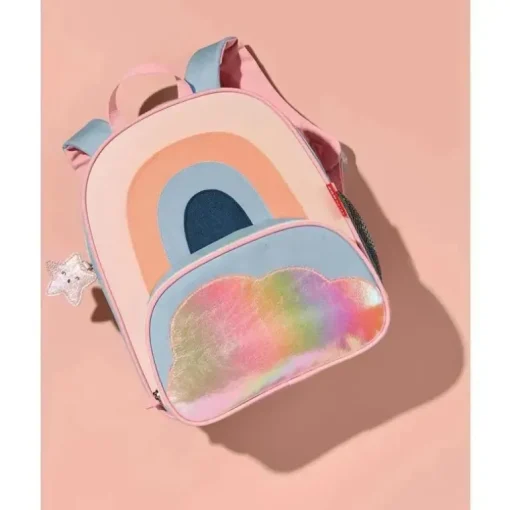 Skip Hop - Mochila infantil estilo Spark, arco-íris