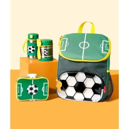 Skip Hop - Mochila para criança grande estilo Spark, futebol
