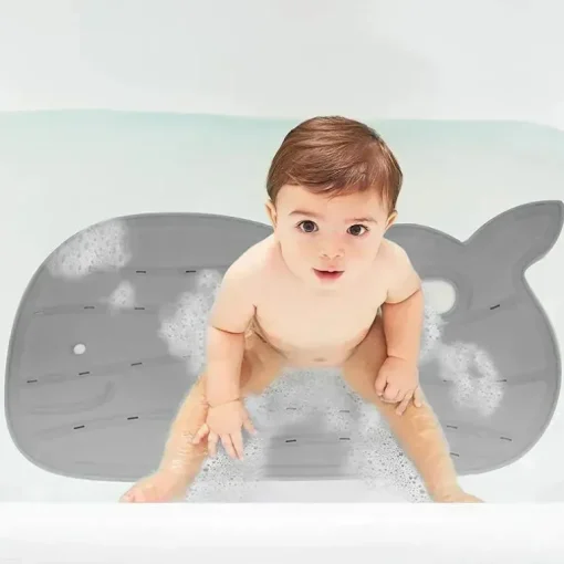 Skip Hop - Tapete de Banho Antiderrapante Cinza Moby