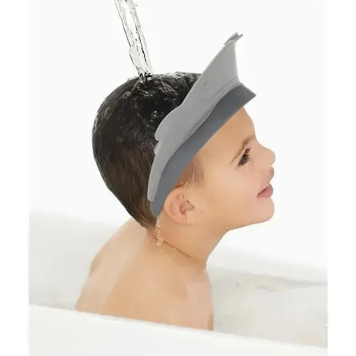 Skip Hop - Touca de banho para bebê, viseira de banho Moby, cinza