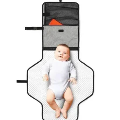 Skip Hop - Trocador de Bebê Portátil, Cinza Melange