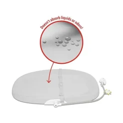 Skip Hop - Trocador estilo berçário Wipe-Clean, cinza
