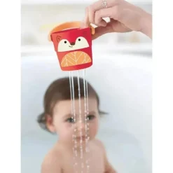 Skip Hop - Zoo Stack &amp; Pour Buckets Brinquedos de banho